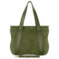 Italian Genuine Suede & Full-Grain Leather Tote Bag | Varese by TAKEASY