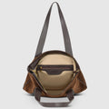 Italian Genuine Suede & Full-Grain Leather Tote Bag | Varese by TAKEASY