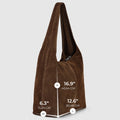 Italian Genuine Suede Hobo Bag | Palermo by TAKEASY