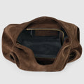 Italian Genuine Suede Shoulder Bag | Ferrara by TAKEASY