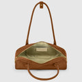 Italian Genuine Suede Shoulder Bag | Pavia by TAKEASY