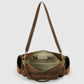 Italian Genuine Suede Shoulder Bag | Sondrio by TAKEASY