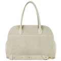 Italian Genuine Suede Top-Handle Bag | Cuneo by TAKEASY