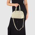 Italian Genuine Suede Top-Handle Bag | Novara by TAKEASY
