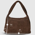 Italian Genuine Suede Top-Handle Bag | Ravenna by TAKEASY