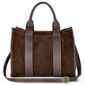 Italian Genuine Suede Tote Bag | Brianza by TAKEASY