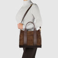 Italian Genuine Suede Tote Bag | Brianza by TAKEASY