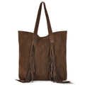 Italian Genuine Suede Tote Bag | Como by TAKEASY