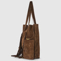 Italian Genuine Suede Tote Bag | Como by TAKEASY