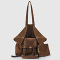 Italian Genuine Suede Tote Bag | Como by TAKEASY