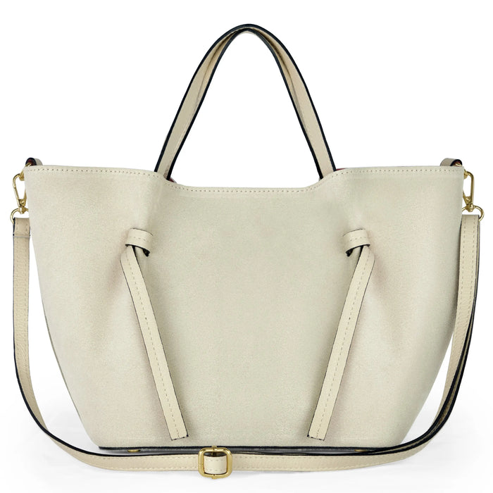 Italian Genuine Suede Tote Bag | Rovigo by TAKEASY