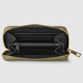 Italian Genuine Woven-Embossed Metallic Suede Wallet | Pesaro by TAKEASY