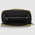 Italian Genuine Woven-Embossed Metallic Suede Wallet | Trento by TAKEASY