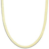 Italian Gold Sterling Silver Herringbone Chain