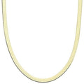 Italian Gold Sterling Silver Herringbone Chain by DailySale