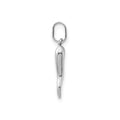 Italian Horn 14k Gold Luck Pendant by Fine Color Jewels