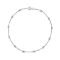 Italian Sterling Silver 10" Anklets by DailySale