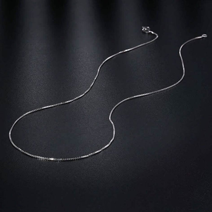 Italian Sterling Silver Box Chain by DailySale