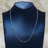 Italian Sterling Silver Diamond Cut Bead Chain Necklace