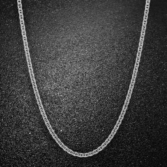 Italian Sterling Silver Mariner Link Chain by DailySale