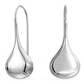 Italian Sterling Silver Puffed Teardrop Earrings by Verona by DailySale