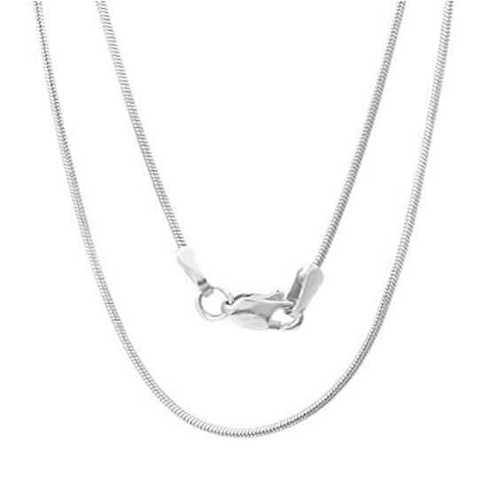 Italian Sterling Silver Snake Chain Necklace by DailySale