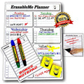 ItemMax Magnetic Dry Erase Calendar for Refrigerator by DailySale