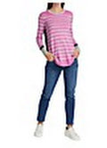 Nic+Zoe Vital Striped Top Sweater Pullover, Size XL by Vanessa Jane