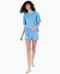 Jenni by Jennifer Moore Womens Lettuce-Edge Pajama Top, Size XL by Vanessa Jane