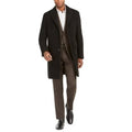 Calvin Klein Mens Malibu Slim-Fit Black Overcoat by Vanessa Jane