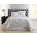 Truly Soft Pleated Full/Queen Duvet Set Bedding by Vanessa Jane