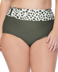Raisins Curve Trendy Plus Size Mombasa Bikini Bottoms, Size 20W by Vanessa Jane