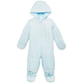 First Impressions Baby Boys Hooded Footed Bunting Snowsuit by Vanessa Jane
