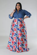 Jaccina Plus Size Dress by Fasheabe