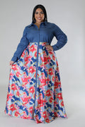 Jaccina Plus Size Dress by Fasheabe