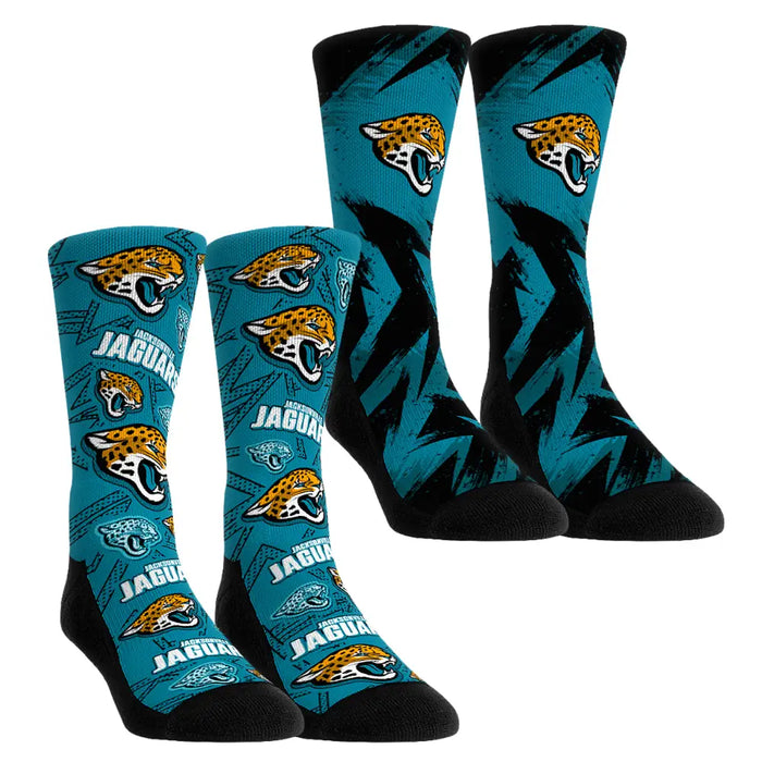 Jacksonville Jaguars - Game Day 2-Pack by Rock 'Em Socks