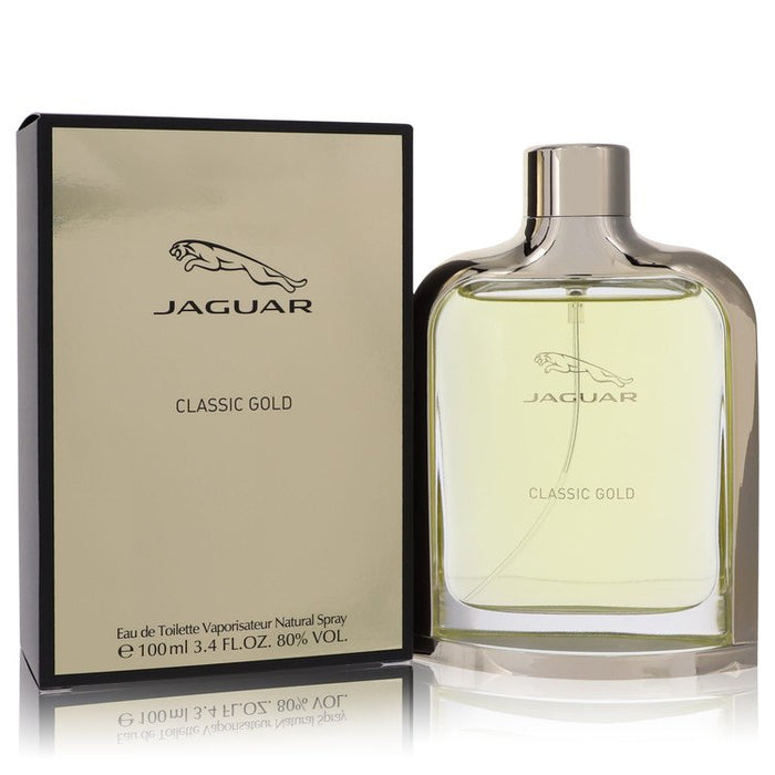 Jaguar Classic Gold by Jaguar Eau De Toilette Spray 3.4 oz for Men by Avera Group