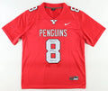 Jaleel McLaughlin Signed Jersey Inscribed "NCAA All-Time Rusher" & "8,166 Yards" (JSA) Youngstown State Penguins by Price Is Right Miami