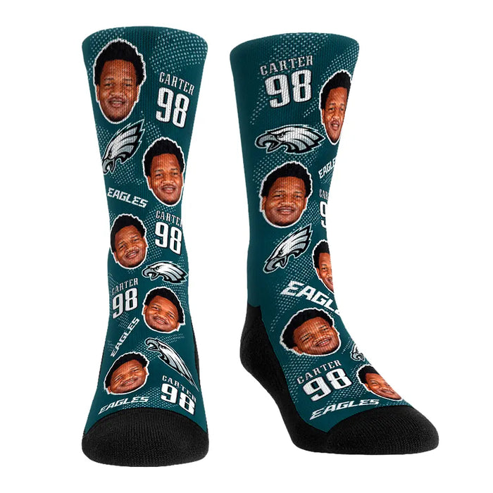 Jalen Carter - Philadelphia Eagles - Football Guy by Rock 'Em Socks