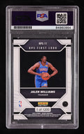 Jalen Williams Signed 2022 23 Panini Instant RPS First Look by Price Is Right Miami