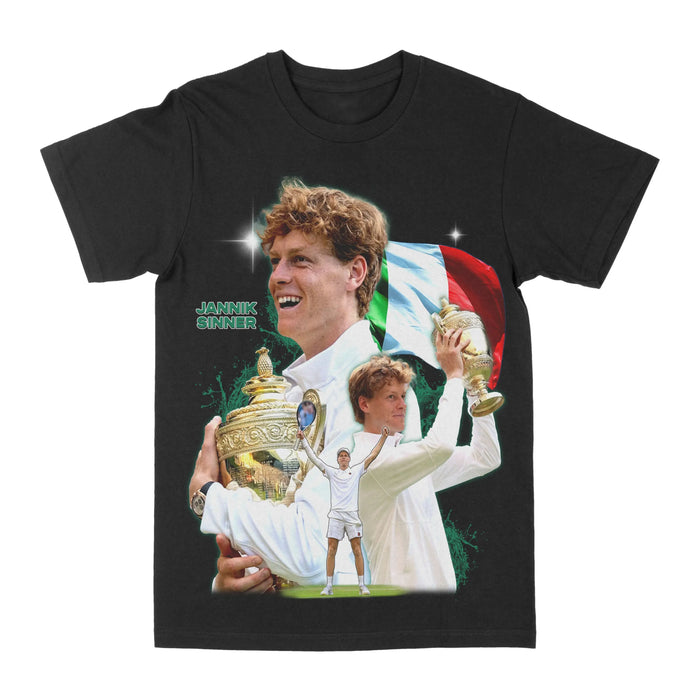 Jannik Sinner Graphic Tee by Obsessed with graphic tees