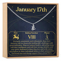 January 17th Capricorn Necklace by Dear Ava