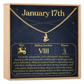 January 17th Capricorn Necklace by Dear Ava