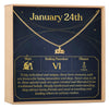 January 24th Aquarius Necklace