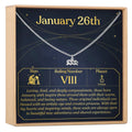 January 26th Aquarius Necklace by Dear Ava