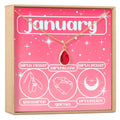 January Birthday Gemstone Necklace by Dear Ava