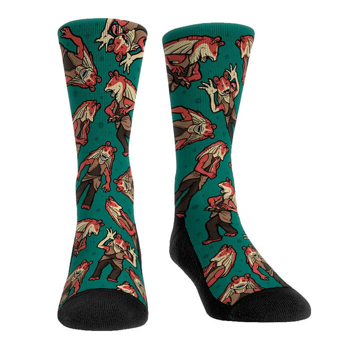 Jar Jar Binks - All-Over by Rock 'Em Socks
