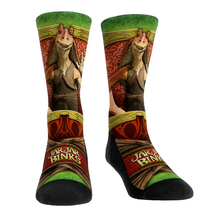 Jar Jar Binks - Hero Pose by Rock 'Em Socks