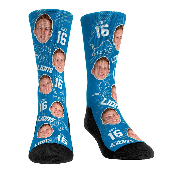 Jared Goff - Detroit Lions - Football Guy by Rock 'Em Socks