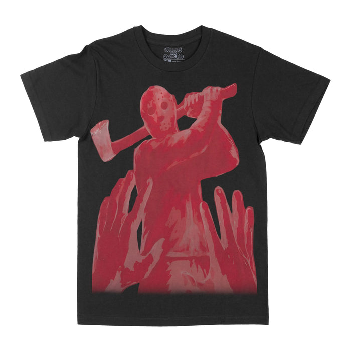 Jason "Bloody Red" Graphic Tee by Obsessed with graphic tees
